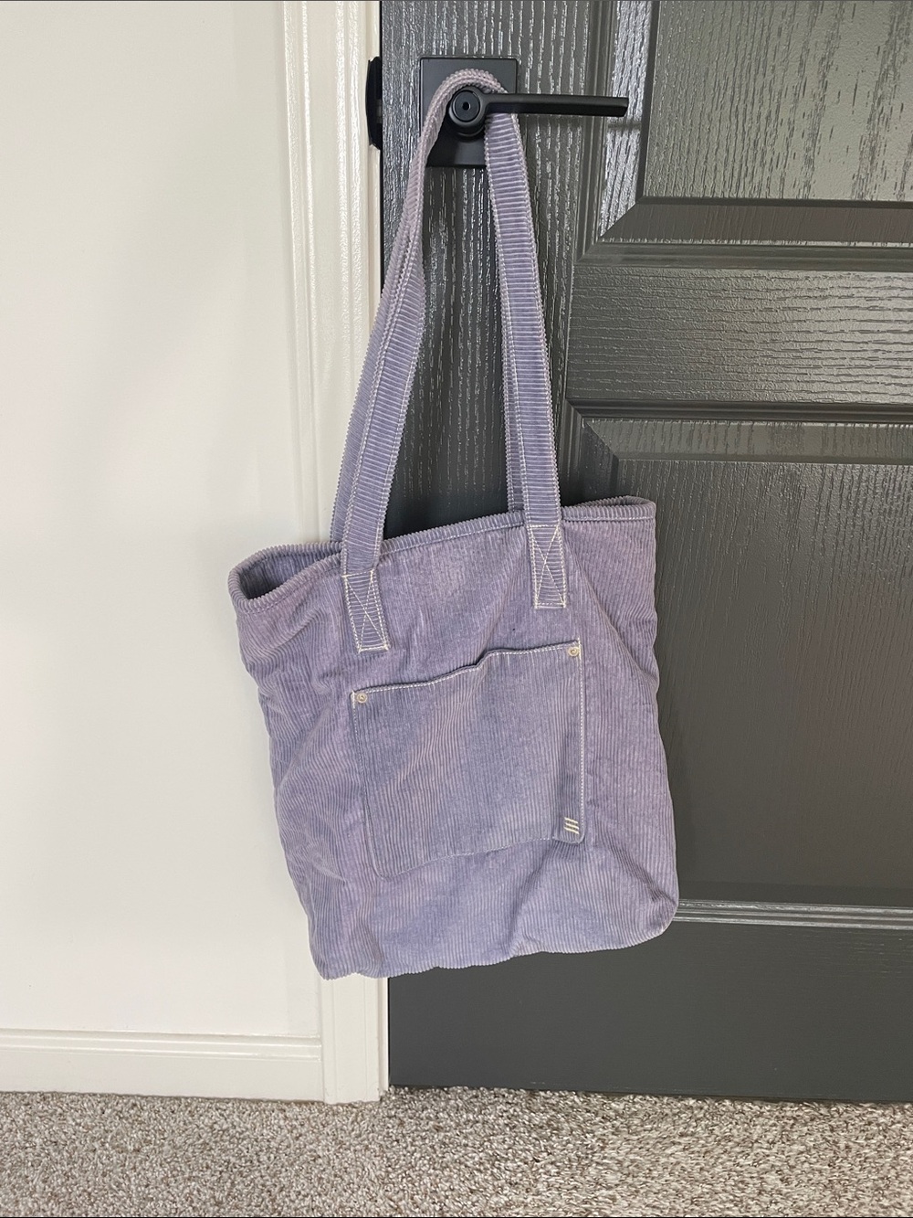 Urban Outfitters Corduroy Tote in Slate